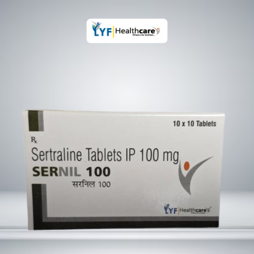 Sernil 100 Sertraline Tablets