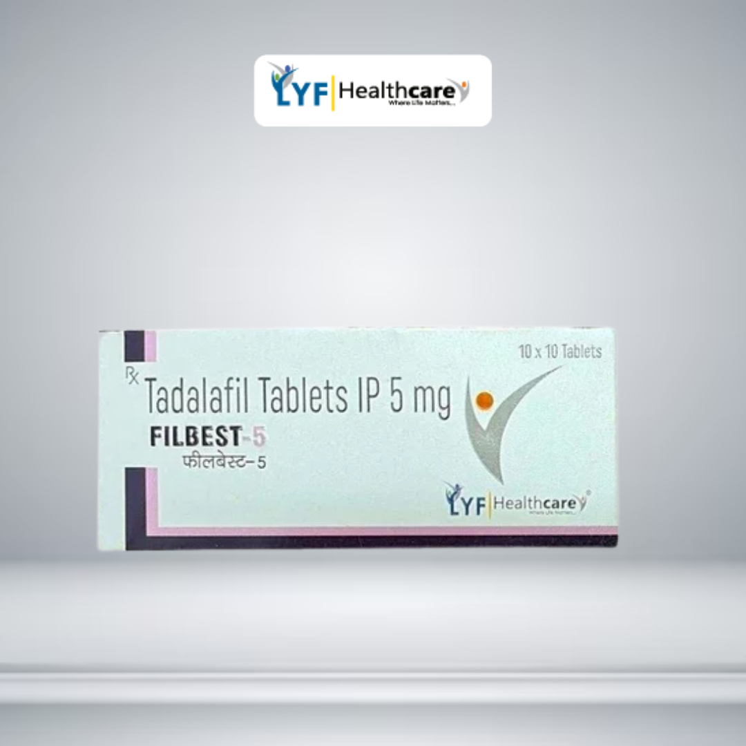 FILBEST 5 Tadalafil 5 Mg Tablets