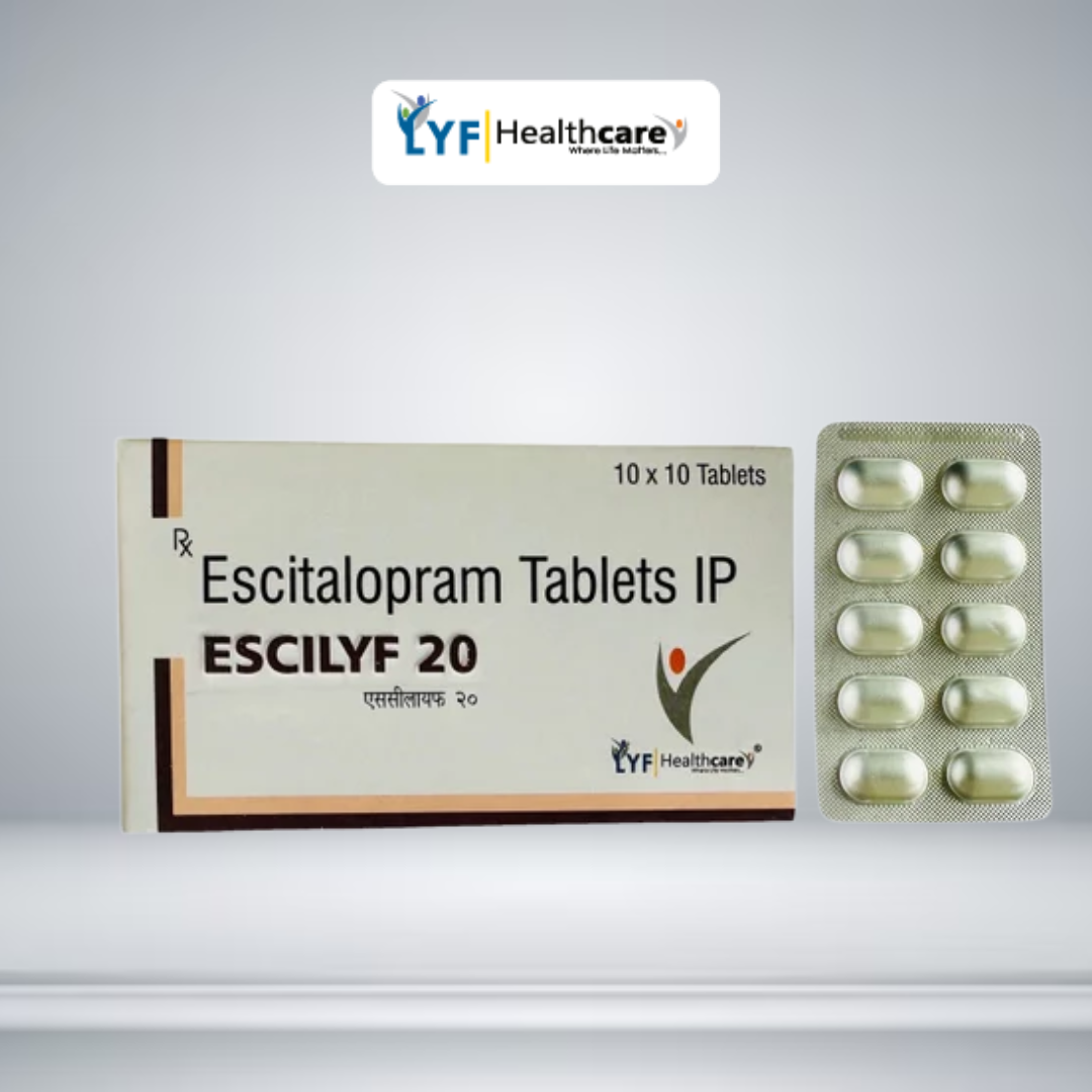 Escilyf 20 Mg Escitalopram Tablets - Image 2
