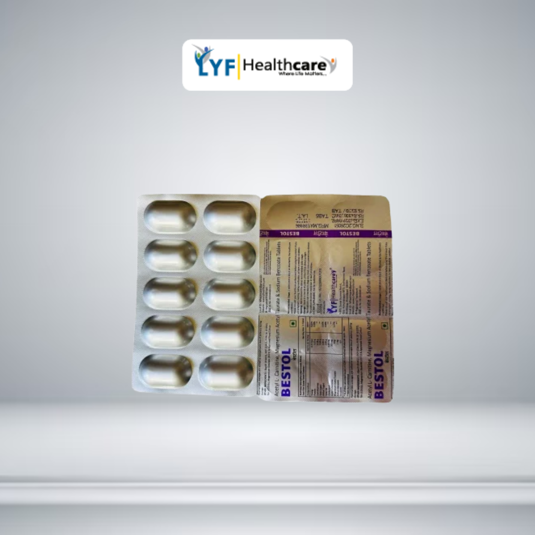 BESTOL TABS (ACETYL L-CARNITINE TABS) - Image 2