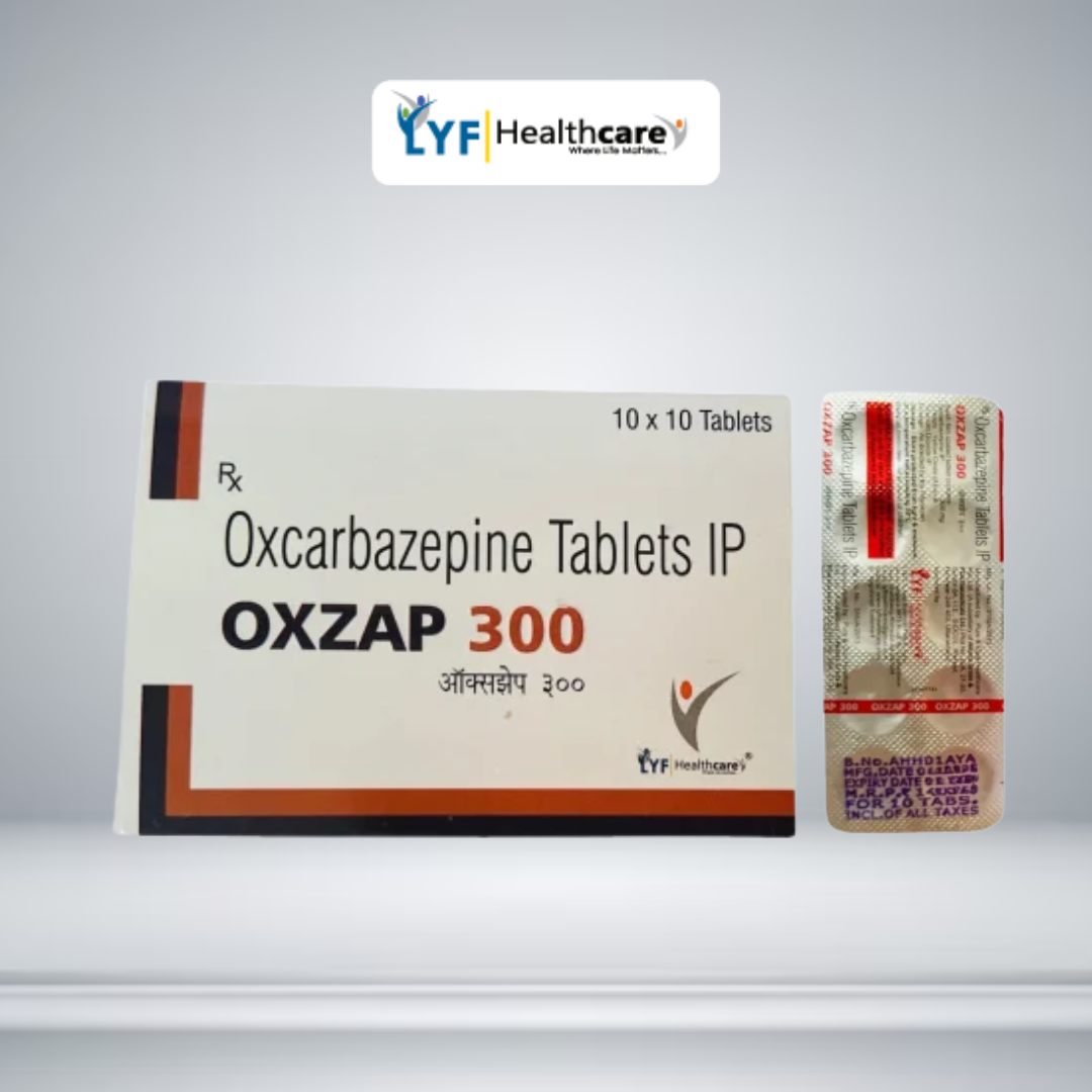 OXZAP 300 Oxcarbazepine Tabs - Image 2