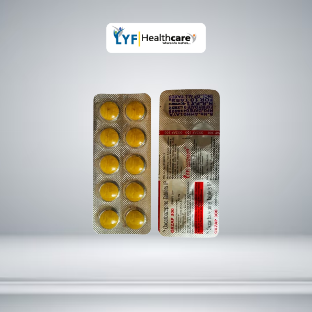 OXZAP 300 Oxcarbazepine Tabs - Image 3