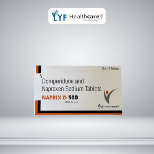 Naprix D 500 Naproxen Sodium 500 Mg & Domperidone 10Mg Tablets