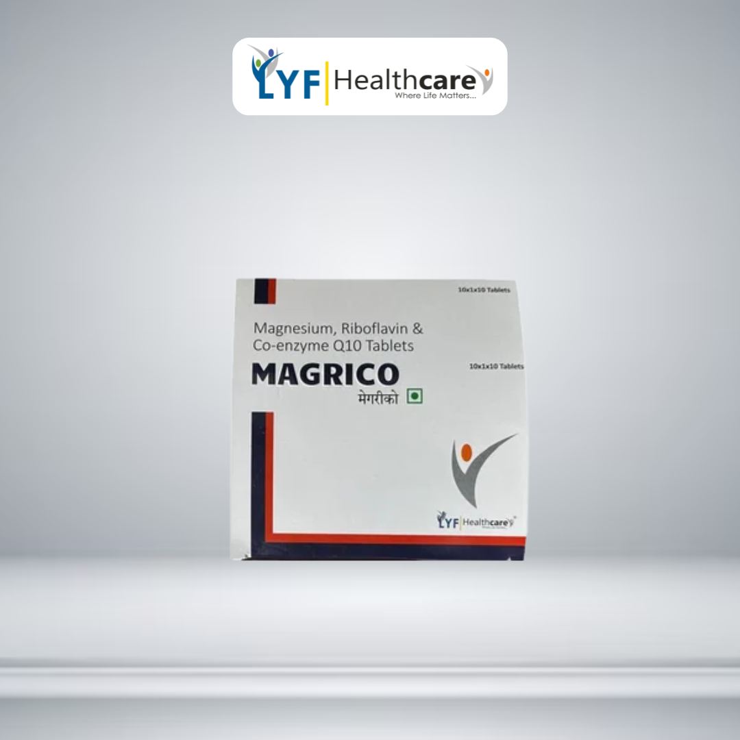 MAGRICO Magnesium, Riboflavin & Co-enzyme Q10 Tabs