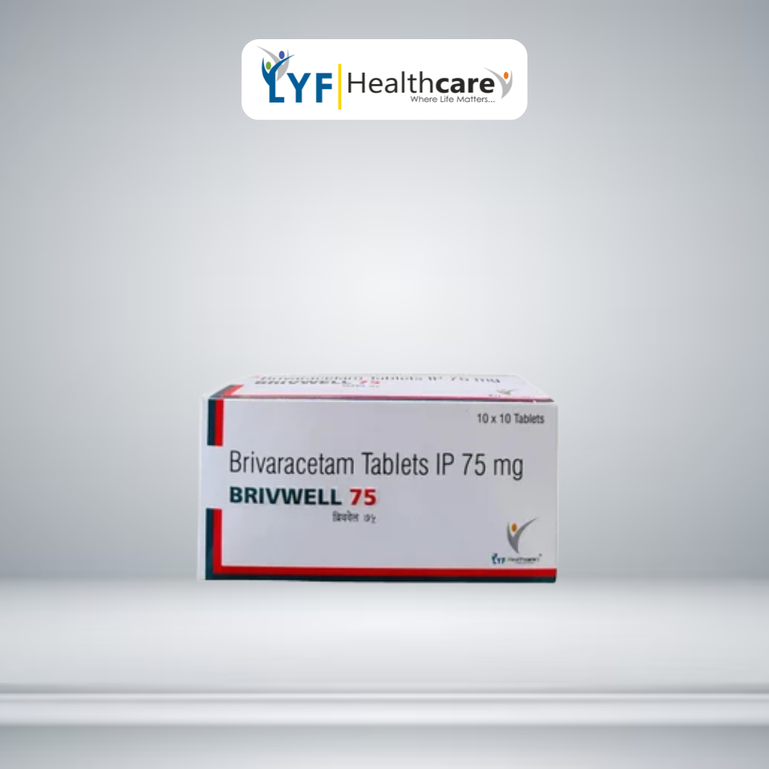 Brivwell 75 mg Brivaracetam Tablets
