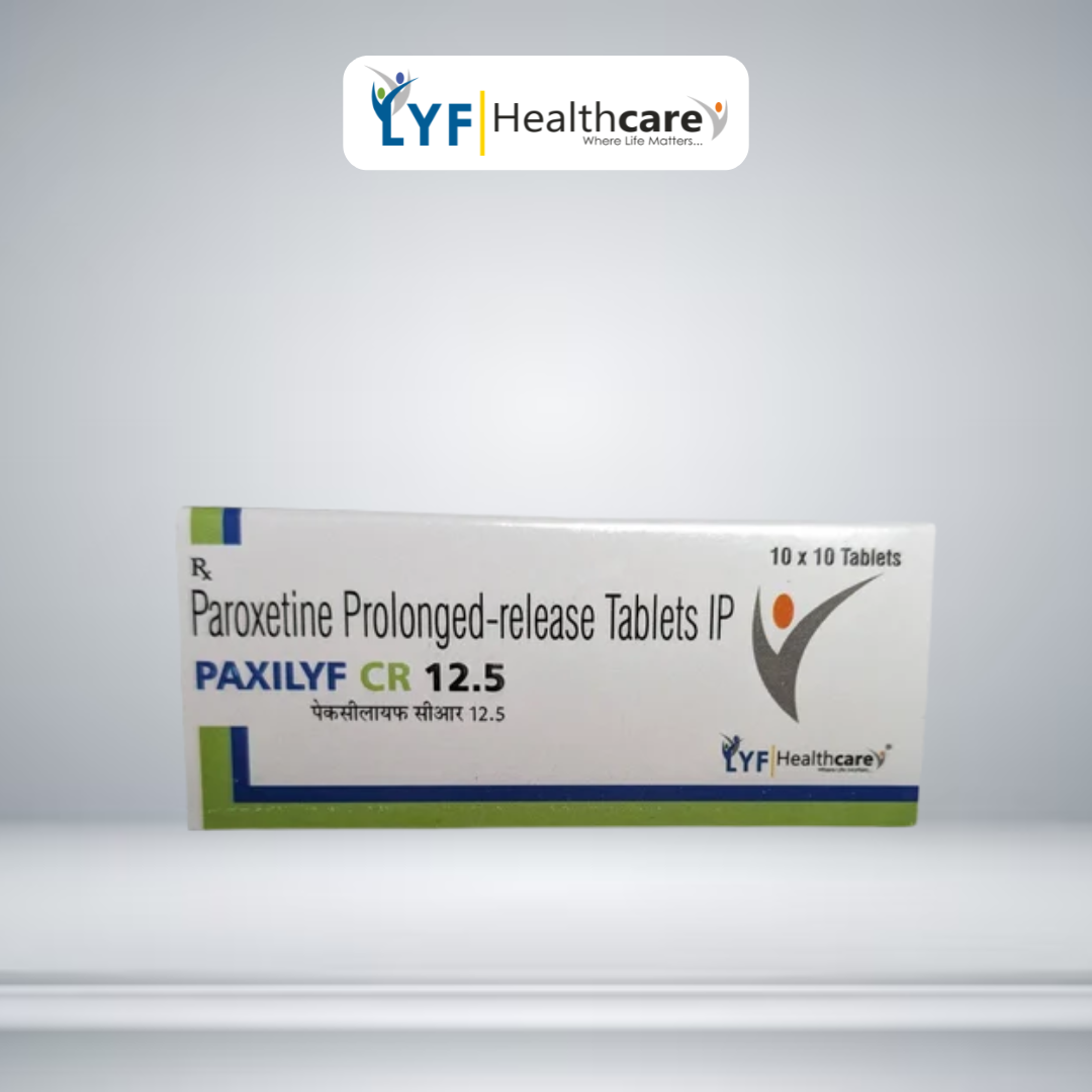 Paxilyf Cr 12.5Mg Paroxetine Prolong Release Tablet