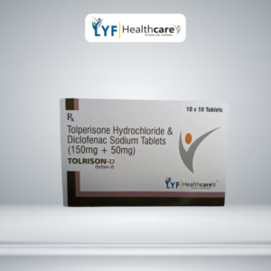 Tolroson D Tolperisone Hydrochloride Diclofenac Sodium Tablets